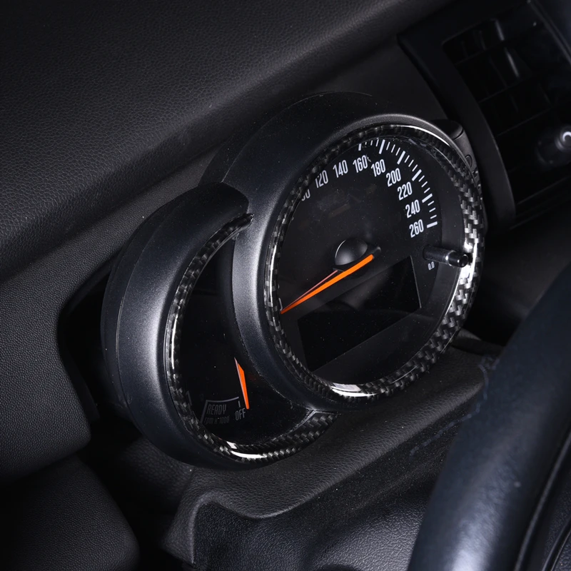 Автомобильный измеритель скорости Украшение Наклейка Тахометр КРЫШКА ДЛЯ BMW MINI Cooper S F54 F55 F56 F57 F60 комбинированный счетчик модификация