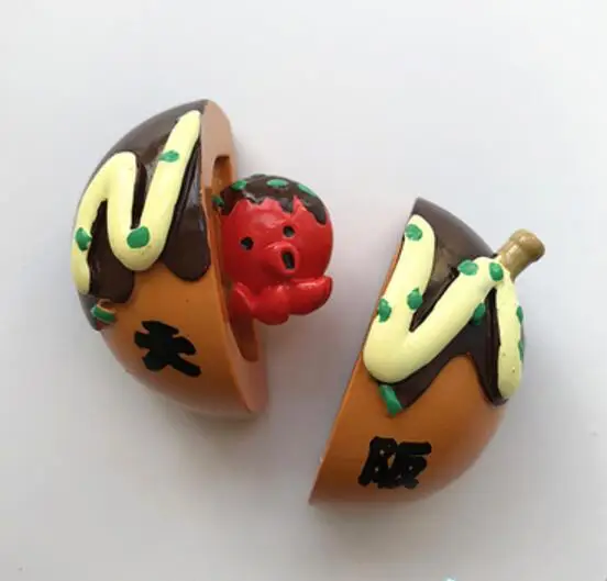 Японский сумо самурайский Осьминог Осака 3D резиновые магниты на холодильник сувениры для туристов холодильник магнитные наклейки подарок - Цвет: 003