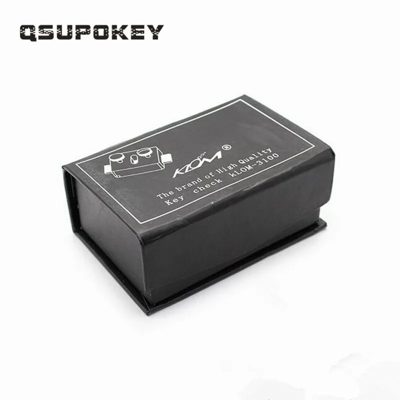 QSUPOKEY подлинный ключ KLOM слесарные инструменты пустые слоты для ключей шахматный