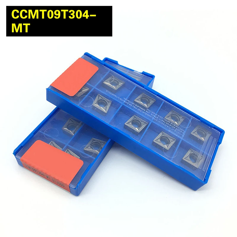

20PCS CCMT09T304 MT CT3000 Cermet Grade carbide inserts lathe cutter tools Internal turning tools CNC tools Blades Tips boring