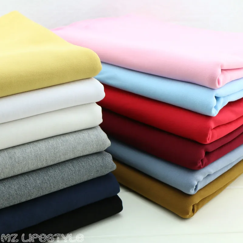 

Elastic cotton knitted back fluff has quite dense green xenia best quality winter garment fabric