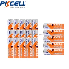 PKCELL – 20 Batteries NIZN rechargeables AA 2500mWh 1.6V 1.8v
