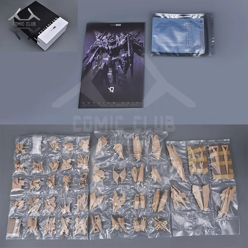 COMIC клубный набор из смолы GK для сборки экшн игрушек Gundam MG 1/100 Amazing Exia Gundam|Игровые