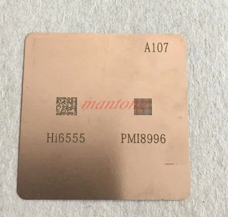 

2pcs/lot BGA reballing reball stencil for HI6555 PMI8996