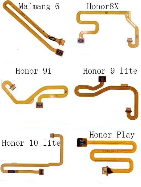 

For Huawei Maimang 6 Honor 8X 9i Honor 9 lite 10 lite play Fingerprint Sensor Scanner Touch ID Connect home button Flex Cable