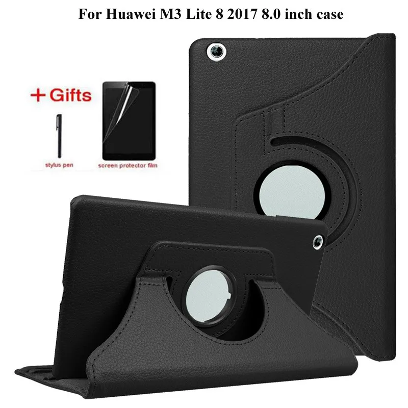 Вращающийся на 360 градусов чехол для Huawei Mediapad M3 lite 8 CPN-W09 CPN-AL00 0 дюймов планшета m3 +