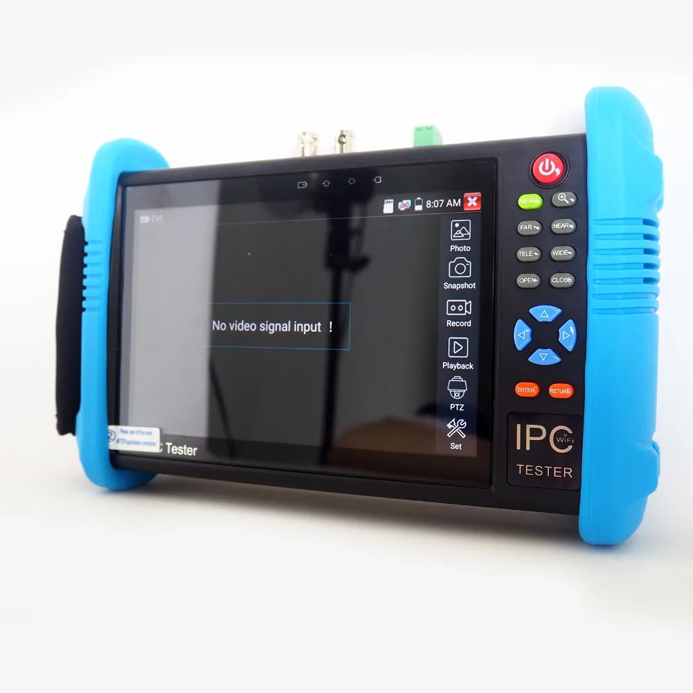 IPC9800 плюс 7 дюймов монитор камеры cctv Камера видео Тесты PTZ 8MP TVI 8MP CVI 5MP аналоговая камера высокого разрешения SDI с кабелем tracer, цифровой мультиметр
