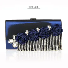 Новая женская сумка темно-синего цвета, вечерняя сумочка для свадьбы, однотонные клатчи на день, сумочка из искусственной кожи, вечерние сумочки для невесты, сумка для макияжа, сумка на плечо 12011-A