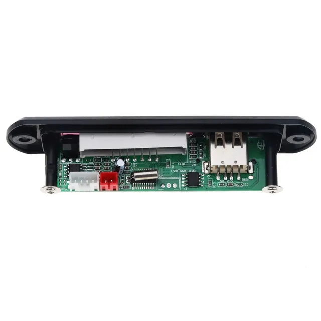 Kebidu Hot WMA USB FM AUX TF Radio MP3 Decoder Audio Board No Bluetooth With Remote Music Speaker For Car