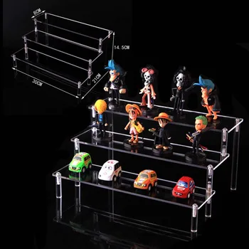 

Acrylic Multi-layers Makeup Organizer Toy Storage Rack Display Shelf Jewelry Standing Kids toys stand car model display rack
