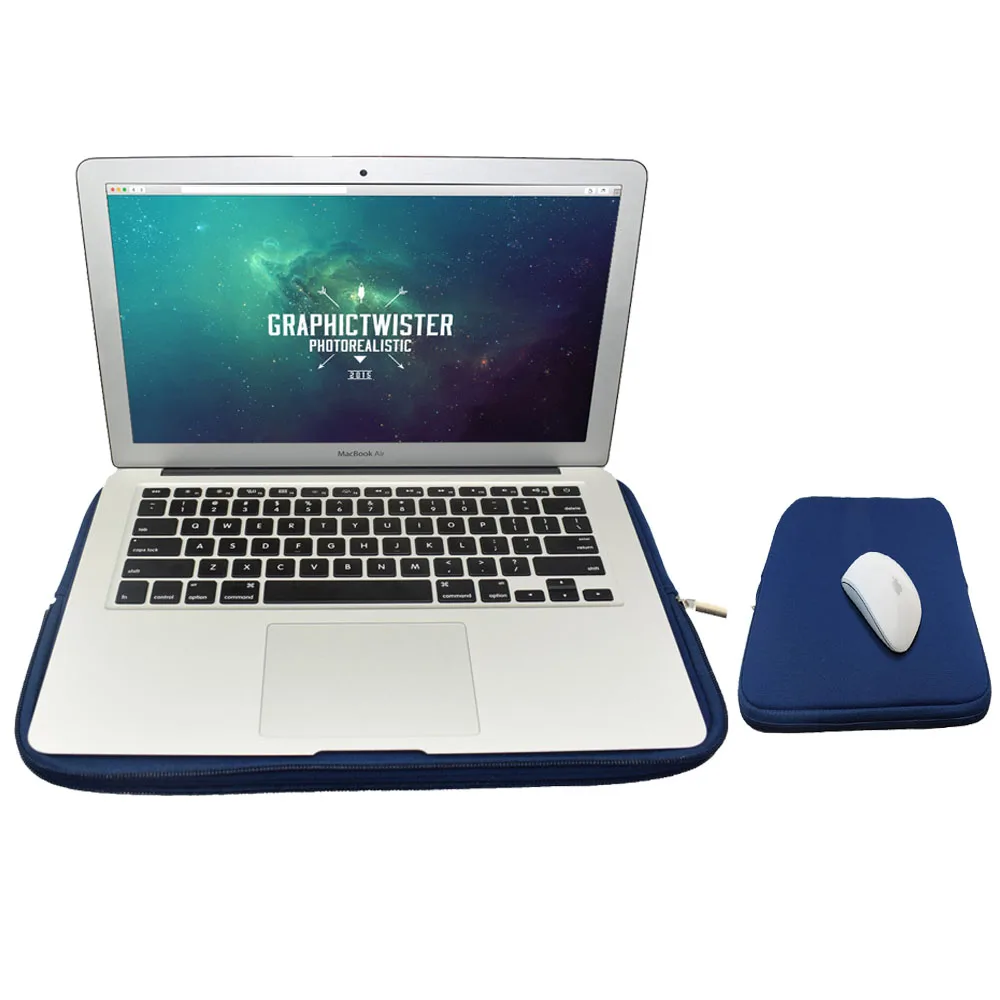 Водоотталкивающий неопреновый чехол для ноутбука сумка планшета портфель Macbook air