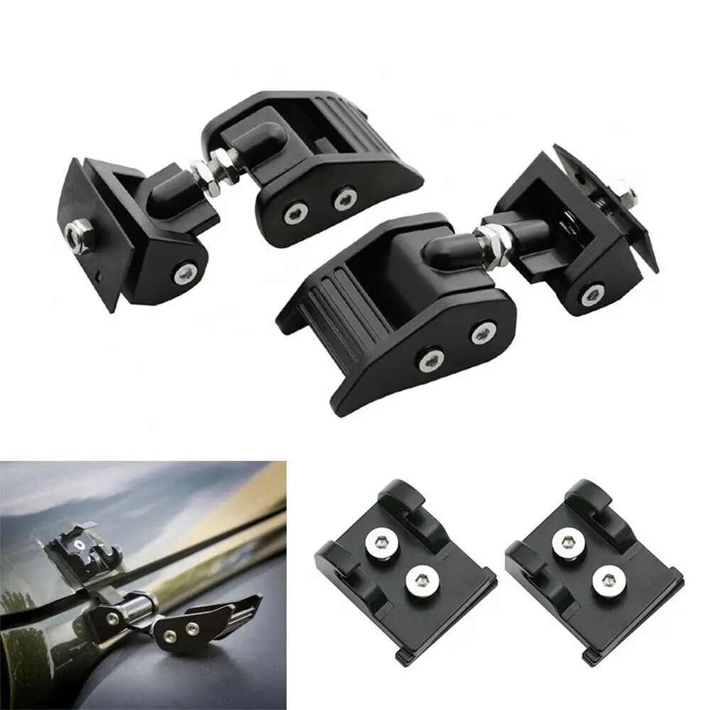 

1 set Car Engine Lock Hood Latch Catch Cover Car Accessories Fits for Jeep Wrangler JK JKU 2007-2017