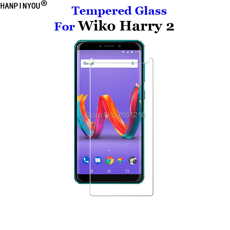 Для Wiko Harry2 закаленное стекло 9H 2.5D Премиум Защитная пленка для экрана Гарри 2 5