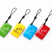 4 шт./партия) NFC метки Ntag213(совместимый NTAG203) ключ маркер этикетка 13,56 МГц RFID смарт-карта для всех NFC android телефонов