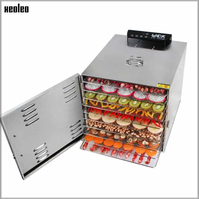 XEOLEO Fruit dryer 10 layers Fruit dry machine Food Air dryer Electric Vegetable dehydrator