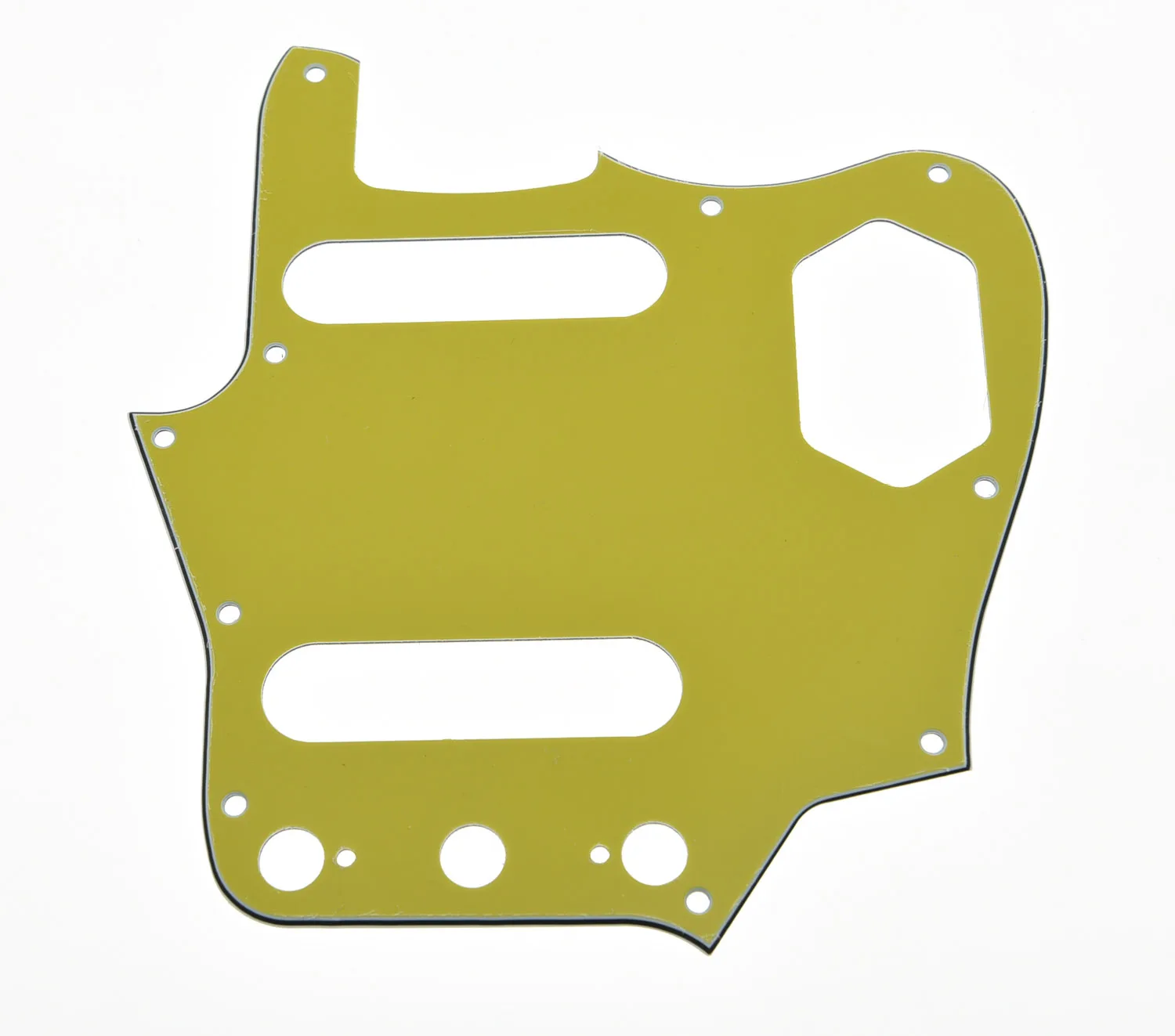 Фонарь для гитары желтого цвета, 3-слойный, подходит для винтажного Ягуара