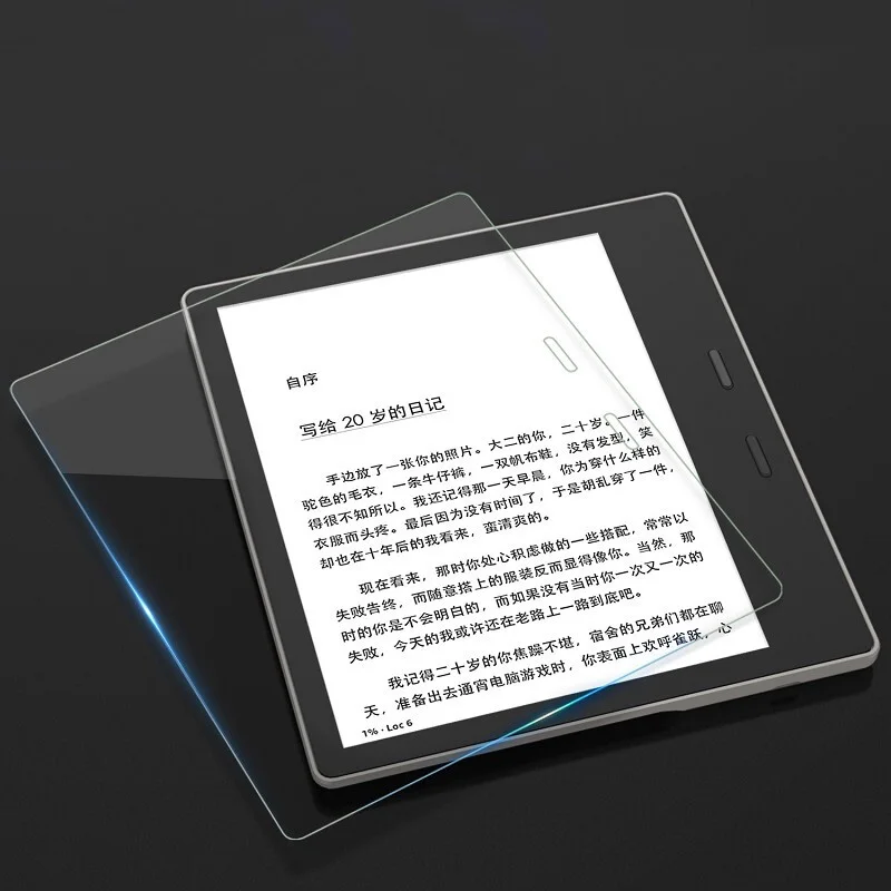 2.5D Закаленное стекло для Amazon Kindle Oasis 2017 7 дюймов полное покрытие защита экрана
