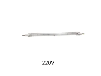 

10PCS Iodine tungsten lamp Clip type high temperature Tungsten halogen lamp tile Roast duck oven light Oven dedicated Lamp tube