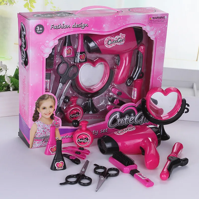 

Make Up Toy Pretend Play Kid Makeup Set Safety Non-toxic Makeup Kit Toy for Girls Dressing Cosmetic Travel Box Girls Beauty Toy