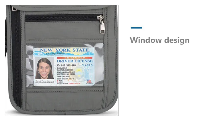 Обложка для паспорта посылка путешествия дамы/Мужская Многофункциональный мешок документа водонепроницаемый прозрачная Обложка для