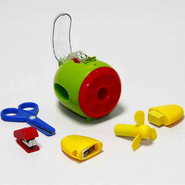 mini stationery set /stapler/tape dispenser/scissor