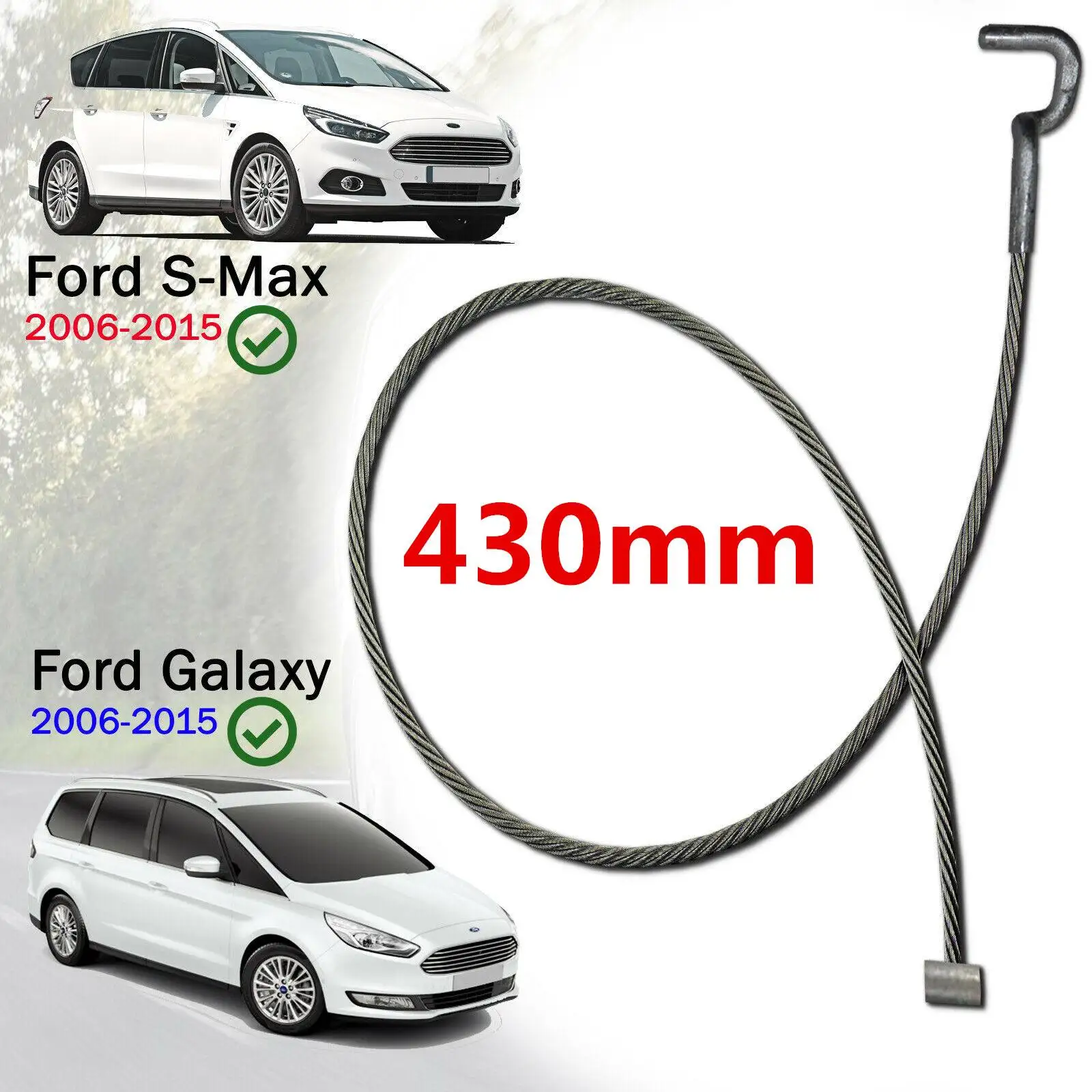 

For Ford for S-MAX /for Ford for GALAXY 2006-2015 Handbrake Handle/lever Release Cable