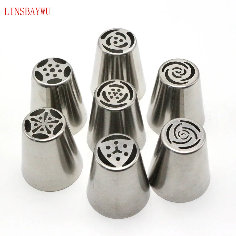

Pastry Cake Torta Icing Piping Nozzle Tips Patisserie Baking Tools Russian DIY Decorating Baking Pastry Tool Stencil Cake Tools