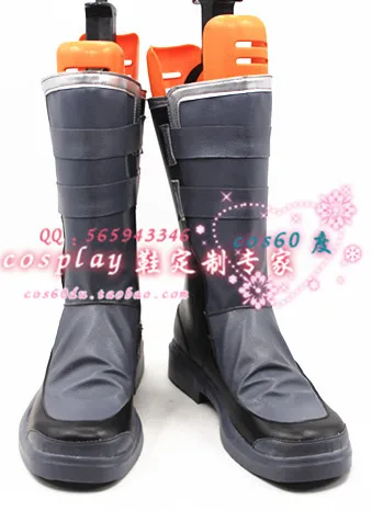 

Sword Art Online 2 Kirito Cosplay Boots Party Shoes S008