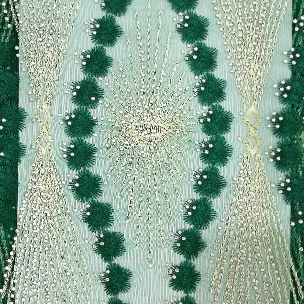 african-fabric-green
