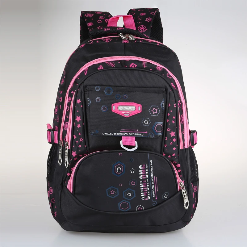 

2016 Boys and Girls School Bags Children's Orthopedic Backpack Schoolbags  High Quality  Primary School Satchel 4-6