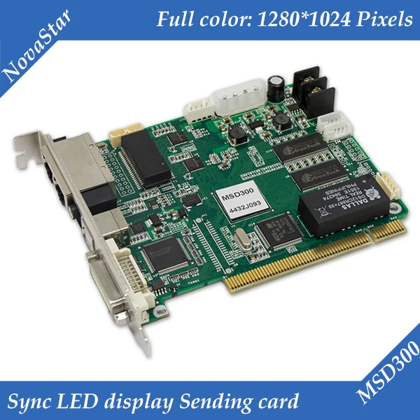 

NOVASTAR MSD300 LED Display Sending Card, Outdoor and Indoor Full Color LED Video Display Synchronous controller