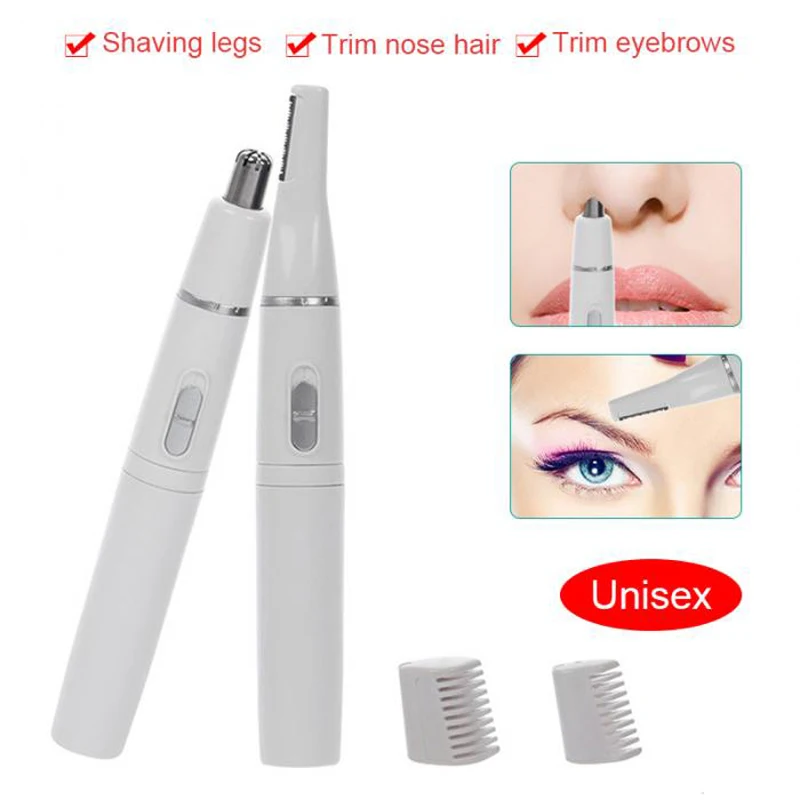 

Hot Sale Nose Hair Trimmer Ear Face Eyebrow Hair Removal Shaving Beard Cut Shaping Razor Clipper Tool