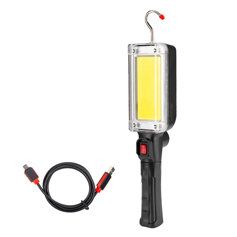 VASTFIRE COB светодиодный Автомобильный ремонтный рабочий светильник 700 люмен фонари Магнитный фонарь для кемпинга лампа с крюком+ USB кабель для зарядки