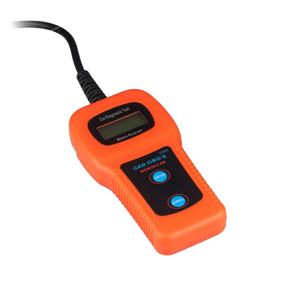 U380 OBDII двигателя светильник & считывания кода неисправности Memoscan Сканер U 380 OBD2 EOBDII