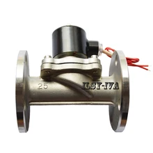 G" DC24V сжиженного газа фланцы из нержавеющей стали Соленоидный клапан