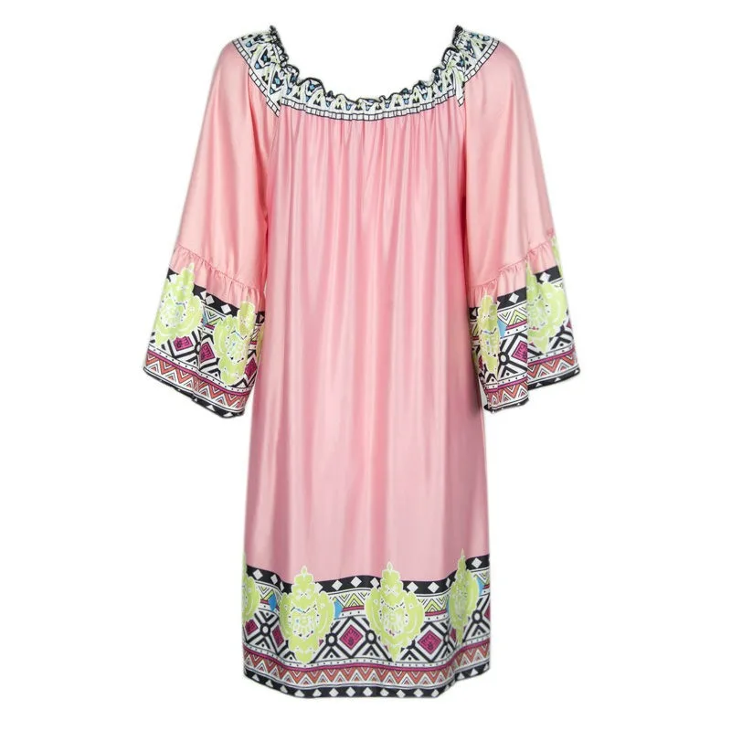 Aproms Bohemian Elegant Women Summer Dress Boho 2017 Off Shoulder Beach Tunic Dresses Sundress European Sexy Vestidos Mujer 37 Aproms Bohemian Elegant Women Summer Dress Boho 2017 Off Shoulder Beach Tunic Dresses Sundress European Sexy Vestidos Mujer 37