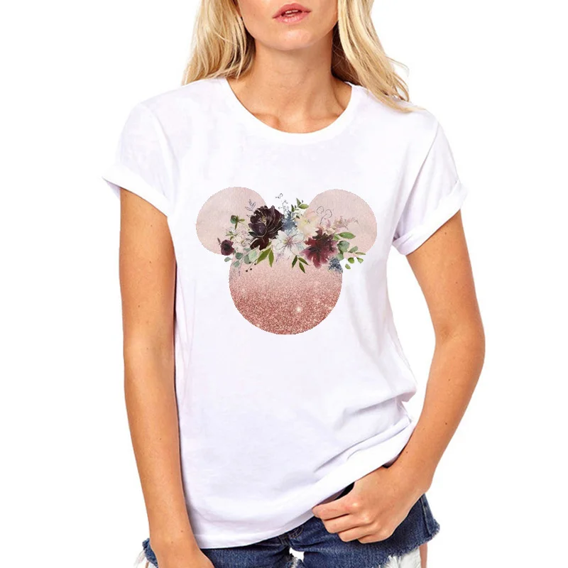FIXSYS Женская Повседневная летняя футболка с круглым вырезом и коротким рукавом, белая футболка, женская модная футболка Harajuku, футболка с рисунком - Цвет: WTQ0129