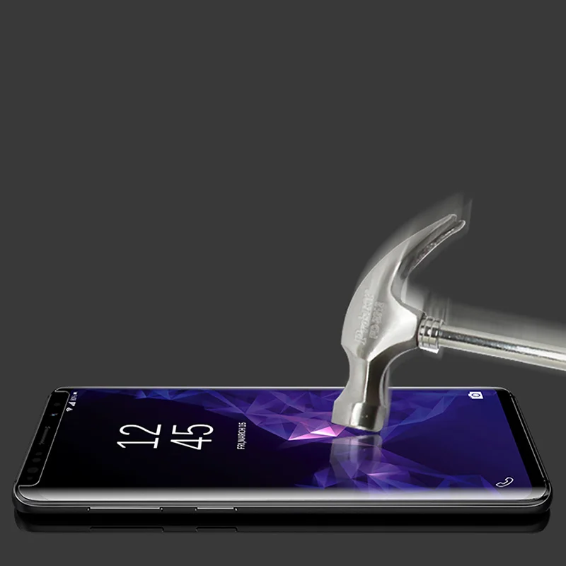 JGKK для Note 9 3D Полный Клей закаленное стекло чехол дружественный протектор экрана