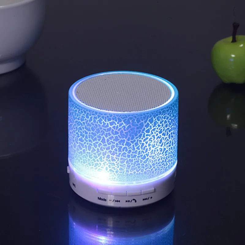 A9 Новый мини Беспроводной Bluetooth U диск Динамик с светодиодный Hands free TF карты