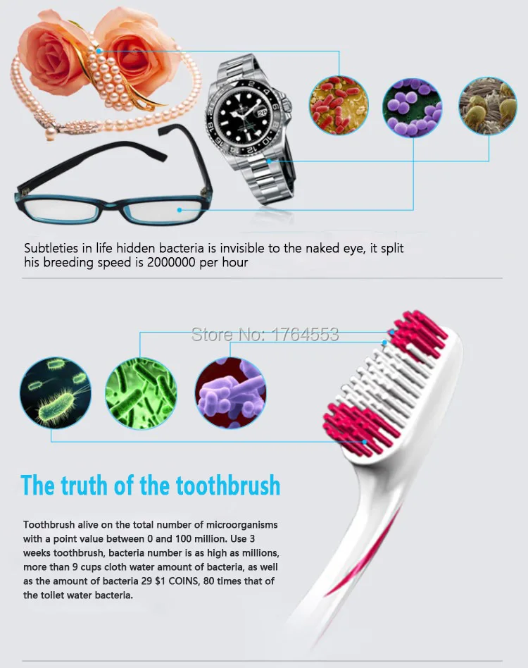 UV Sterilizer Pot Salon Nail Tattoo Clean Metal,Watches,Gem For Tools Equipment ,Ultrasonic autoclave Cleaner For Nail Cleaning-14