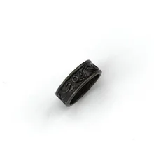 Juego Dark Souls 3 Logo anillo Darkmoon Vintage dedo anillo encanto joyería para disfraz accesorios para mujeres hombres Regalo de Cumpleaños drop-ship