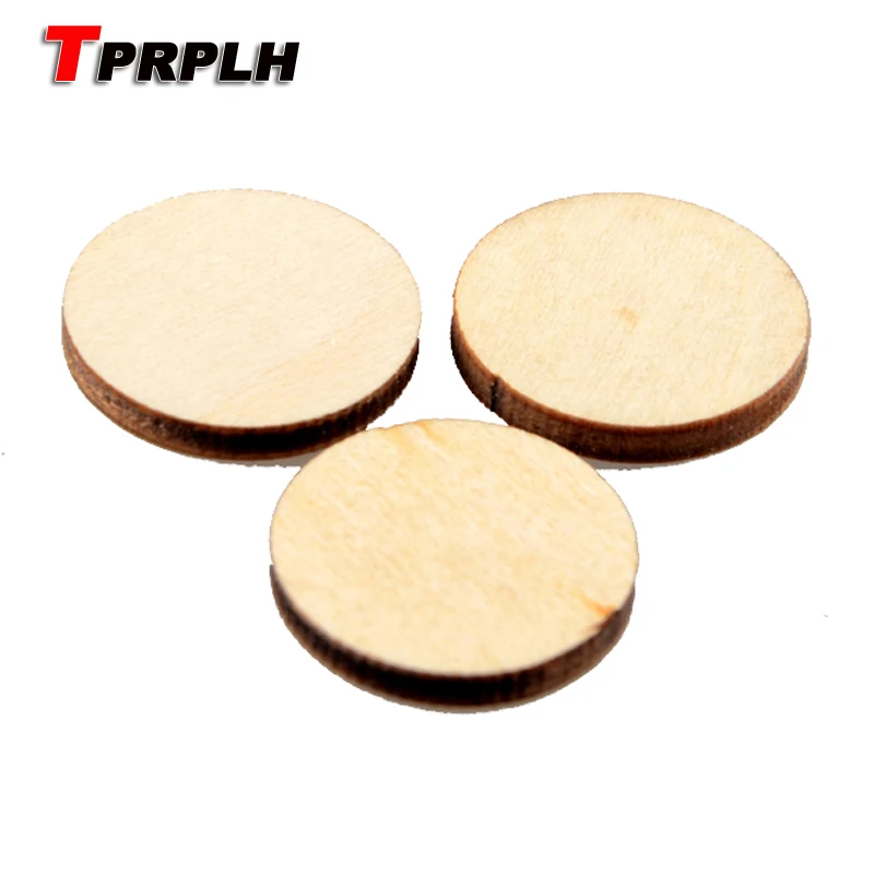 

100pcs/lot 2cm Wood heart love blank unfinished natural crafts supplies wedding ornaments NL500