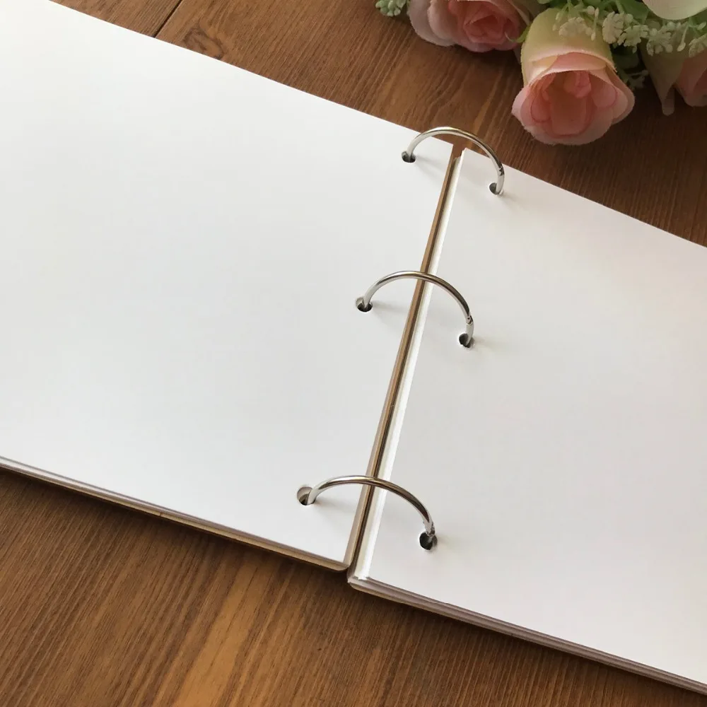 Customs names Wedding guest book , Personalized Rustic wedding Bridal shower guest book alternative, Monogram guestbooks (2)