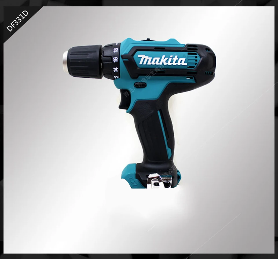 Япония Makita DF331D зарядная дрель DF332D литиевая дрель электрическая отвертка 35/21 Н. М