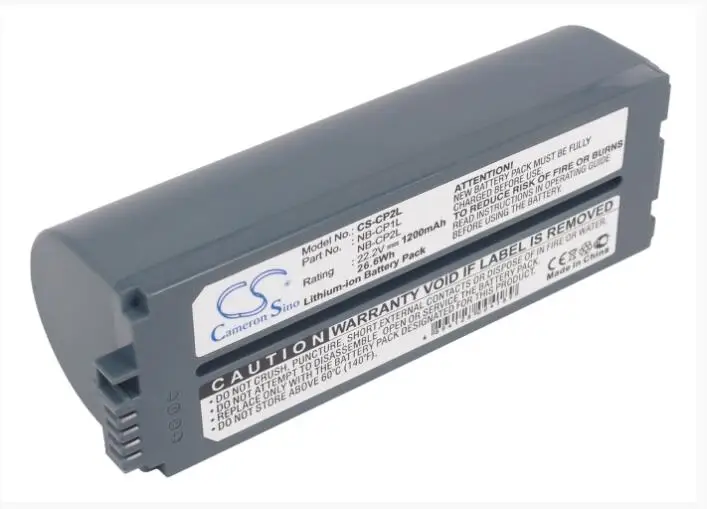 Cameron sino 1200 mAh батарея для CANON Selphy CP 500 CP-100 CP-1000 CP-710 фотопринтеры NB-CP1L NB-CP2L NB-CP2LH