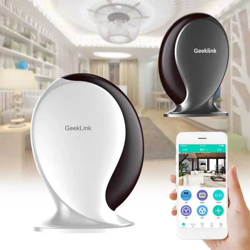 

QIACHIP Thinker Smart Home Automation, Universal Intelligent Controller,Router+IR+RF+Wifi Switch Remote Control Via Ios Android