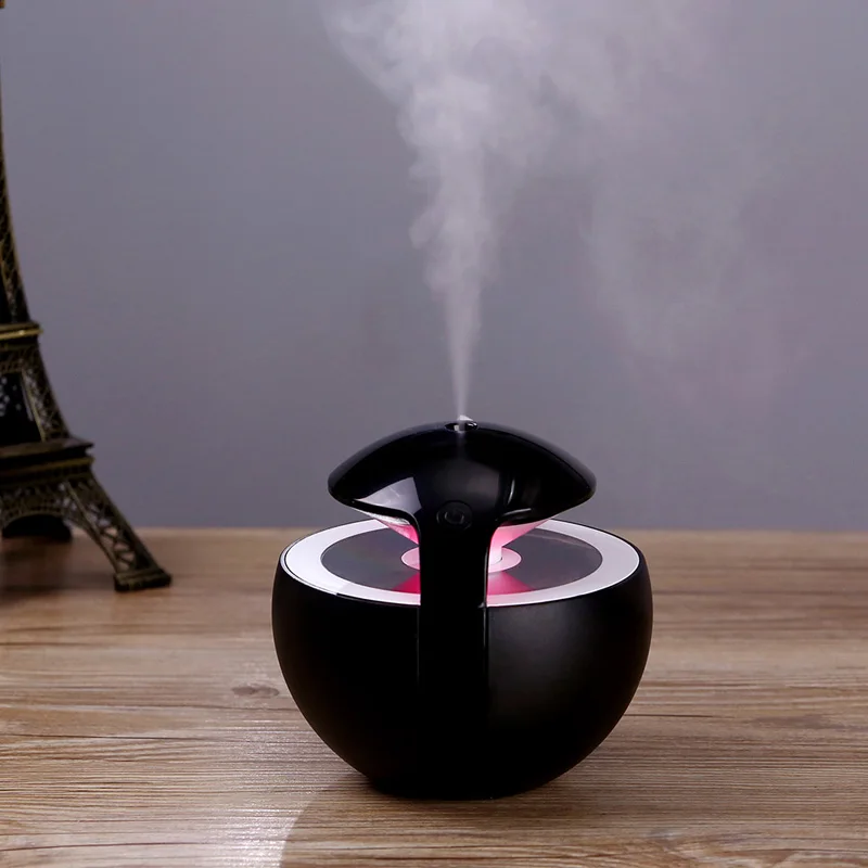 Car air freshener 3 in 1 Night Elf Humidifier Ultrasonic Diffuser USB Fan LED Light Mini Humidifiers Air Purifier Mist Maker