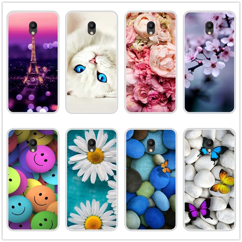 

Phone Case For Meizu M6S M6 M5C M5 M5S M3S M3 M2 Soft Silicone TPU Cute Cat Painted Back Cover For Meizu M6 M5 M3 M2 Note Case