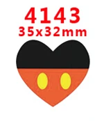 4143 30 шт мультфильм персонаж плоское украшение из смолы PR 3977 - Цвет: 4143