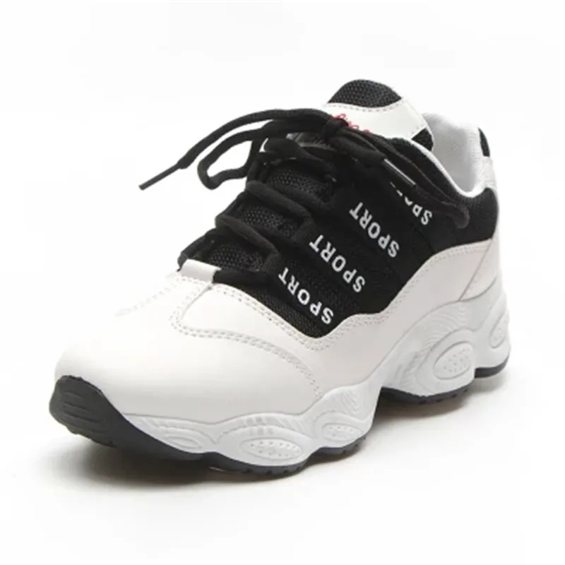 

2018 new Harajuku style Spell color letter casual shoes